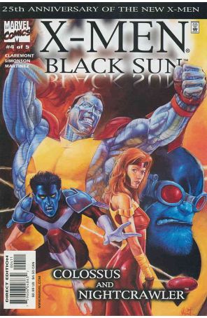 Black Sun: X-Men 4 published by Marvel with cover art by Vince Evans