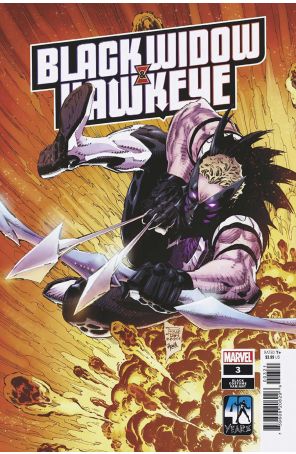 Black Widow And Hawkeye 3A published by Marvel with cover art by Philip Tan