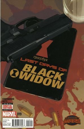 Black Widow (5th Series) 19 published by Marvel with cover art by Phil Noto
