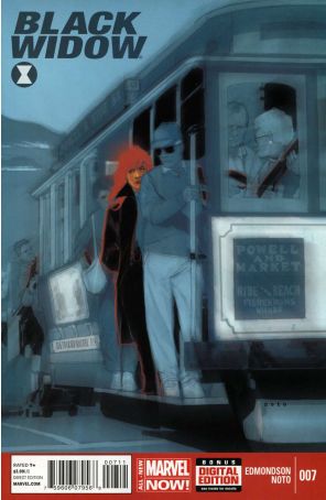 Black Widow (5th Series) 7 published by Marvel with cover art by Phil Noto