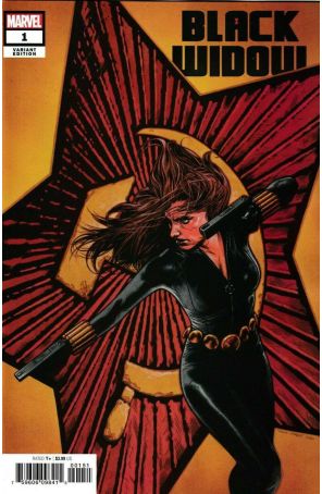 Black Widow (8th Series) 1C published by Marvel with cover art by Travis Charest