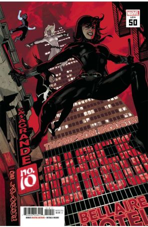Black Widow (8th Series) 10 published by Marvel with cover art by Adam Hughes