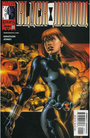 Black Widow (Vol. 1) 1 published by Marvel with cover art by J.G. Jones