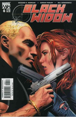 Black Widow (Vol. 3) 6 published by Marvel with cover art by Greg Land