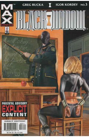 Black Widow: Pale Little Spider 3 published by Marvel with cover art by Greg Horn