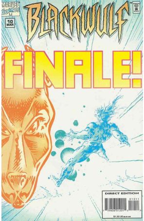 Blackwulf 10 published by Marvel with cover art by Angel Medina