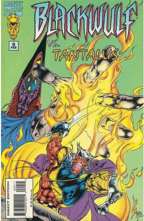 Blackwulf 9 published by Marvel with cover art by Angel Medina