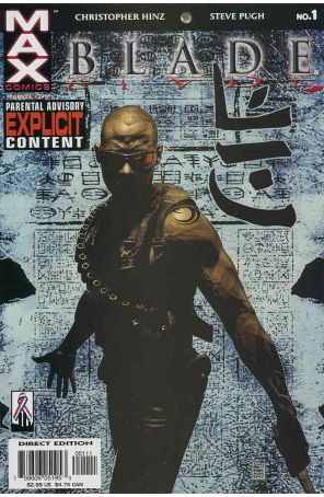 Blade (4th Series) 1 published by Marvel with cover art by Tim Bradstreet