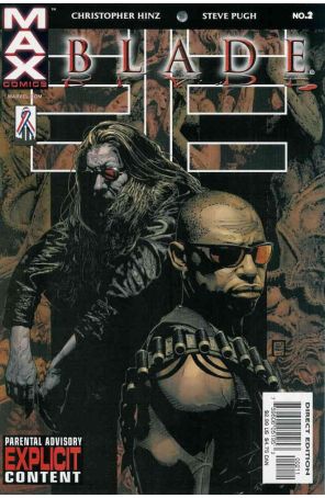 Blade (4th Series) 2 published by Marvel with cover art by Tim Bradstreet