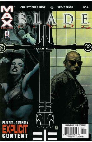 Blade (4th Series) 4 published by Marvel with cover art by Tim Bradstreet
