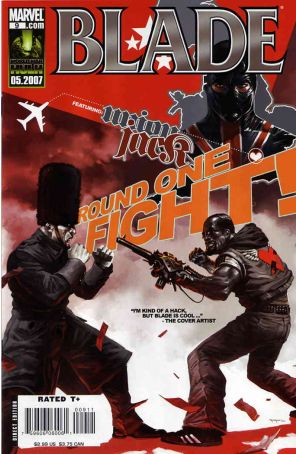 Blade (5th Series) 9 published by Marvel with cover art by Marko Djurdjevic