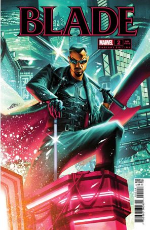 Blade (6th Series) 2B published by Marvel with cover art by Mateus Manhanini