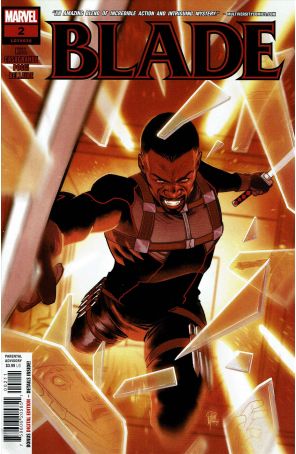 Blade (6th Series) 2 published by Marvel with cover art by Elena Casagrande