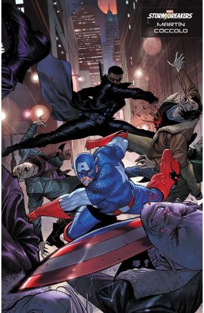 Blade (6th Series) 3A published by Marvel with cover art by Martin Cóccolo