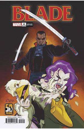 Blade (6th Series) 4A published by Marvel with cover art by Amanda Conner