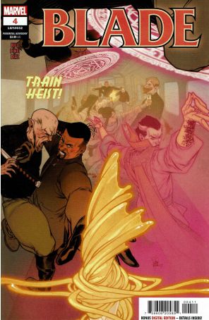 Blade (6th Series) 4 published by Marvel with cover art by Elena Casagrande