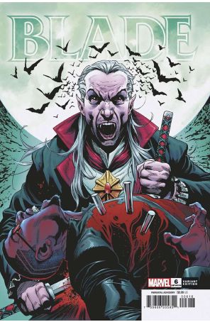 Blade (6th Series) 6B published by Marvel with cover art by Geoff Shaw