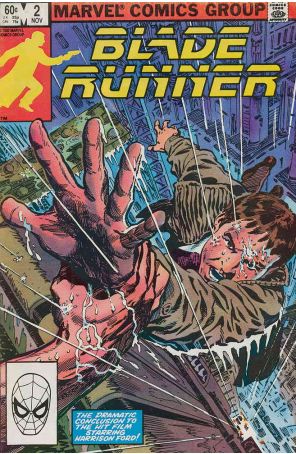 Blade Runner 2 published by Marvel with cover art by Brent Anderson