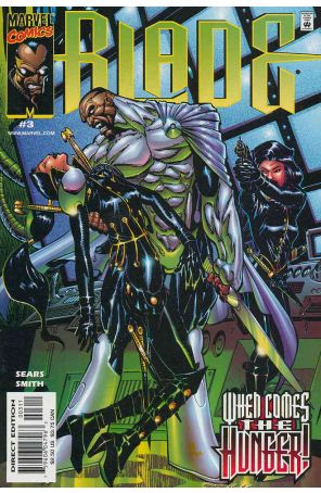 Blade: Vampire Hunter 3 published by Marvel with cover art by Bart Sears