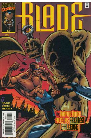 Blade: Vampire Hunter 6 published by Marvel with cover art by Andy Smith