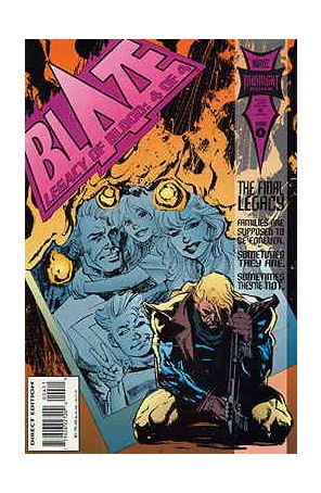 Blaze: Legacy of Blood 4 published by Marvel with cover art by Ron Wagner
