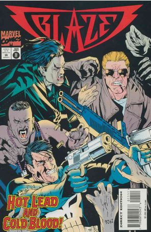 Blaze 11 published by Marvel with cover art by Gary Erskine