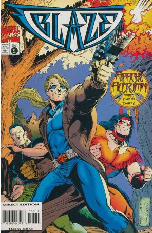 Blaze 5 published by Marvel with cover art by Henry Martinez