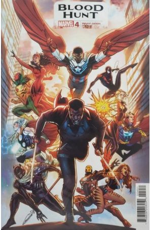Blood Hunt (Marvel) 4C published by Marvel with cover art by Tony S. Daniel