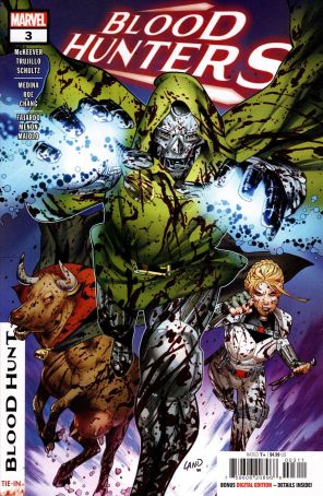 Blood Hunters 3 published by Marvel with cover art by Greg Land