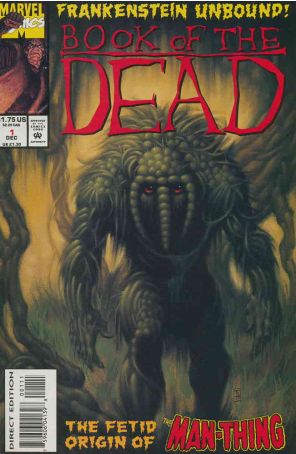 Book of the Dead 1 published by Marvel with cover art by Tennyson Smith