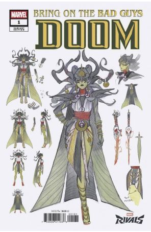 Bring on the Bad Guys: Doom 1M published by Marvel with cover art by Peach Momoko