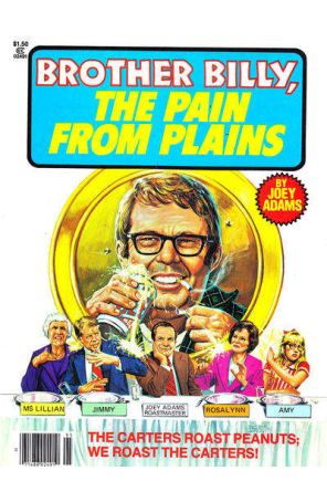 Brother Billy, the Pain from Plains 1 published by Marvel with cover art by Bob Larkin