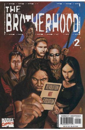 The Brotherhood 2A published by Marvel with cover art by J.G. Jones