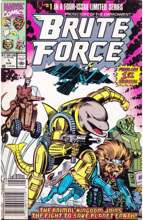 Brute Force 1 (Newsstand) published by Marvel