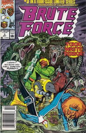 Brute Force 3 (Newsstand) published by Marvel