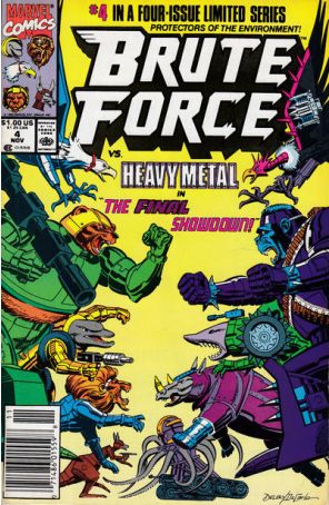 Brute Force 4 (Newsstand) published by Marvel