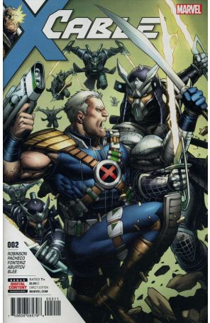 Cable (3rd Series) 2 published by Marvel with cover art by Dale Keown