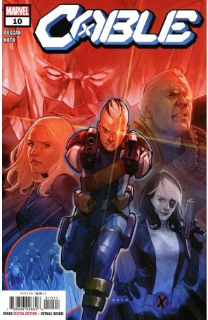 Cable (4th Series) 10 published by Marvel with cover art by Phil Noto
