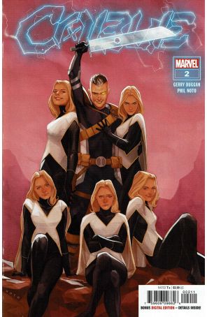 Cable (4th Series) 2 published by Marvel with cover art by Phil Noto