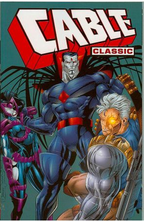 Cable Classic TPB 2 published by Marvel with cover art by Dwayne Turner