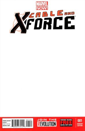 Cable and X-Force 1A published by Marvel