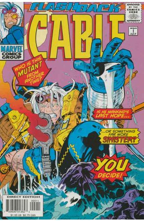 Cable Minus 1 published by Marvel with cover art by José Ladrönn