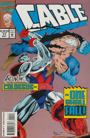 Cable 11 (with card) published by Marvel with cover art by M.C. Wyman