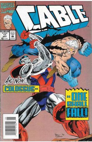 Cable 11 (Newsstand) published by Marvel with cover art by M.C. Wyman
