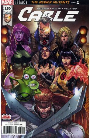 Cable 150 published by Marvel with cover art by Jon Malin