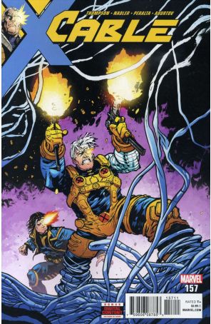Cable 157 published by Marvel with cover art by Daniel Warren Johnson