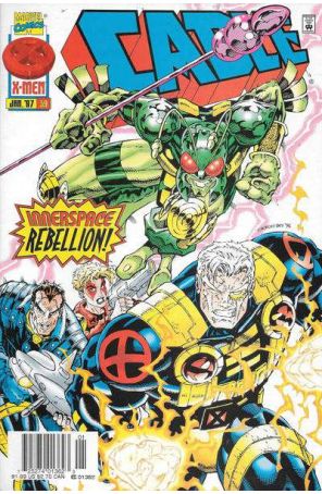 Cable 39 (Newsstand) published by Marvel with cover art by Ian Churchill