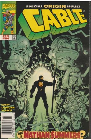Cable 64 (Newsstand) published by Marvel with cover art by José Ladrönn