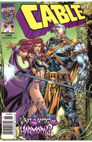 Cable 80 (Newsstand) published by Marvel with cover art by Michael Ryan