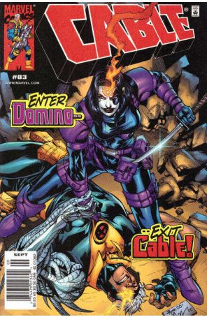 Cable 83 (Newsstand) published by Marvel with cover art by Michael Ryan